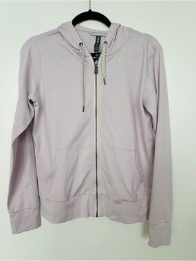Vuori Halo Performance Hoodie 2.0 in Lilac Breeze Heather - Size S - Like New